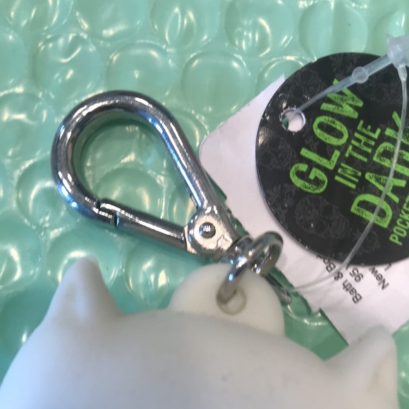 👻 🐈⬛ VERY RARE BBW BATH & BODY WORKS HALLOWEEN GHOST CAT POCKETBAC HOLDER - Picture 7 of 8